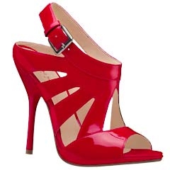 Zapatillas Dama Rojo